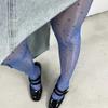 Y2K Lolita Retro Polka Dot Oil Glossy Pantyhose Women 10D Ultra Thin Transparent Underwear Shiny Sexy T-Crotch Tights Stocking