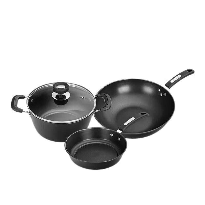 Zhang Xiaoquan Jin Chu Series 3-Piece Fine Iron Cookware Set