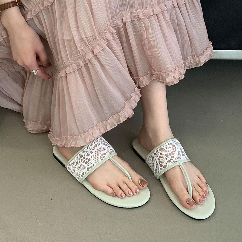 Fashion Summer Beach Slides Fashion Round Toe Women Flats Slippers Shoes Female Flip flops Flats Slippers Sandals Shoes For Ladies