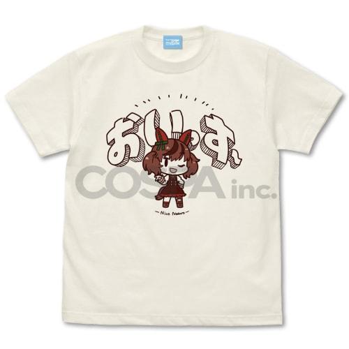 [Official] 2D COSPA Uma Musume Pretty Derby Nice Nature's Oissu T-Shirt Vanilla White, Size L