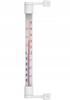 Self-adhesive outdoor thermometer, white, 22 cm