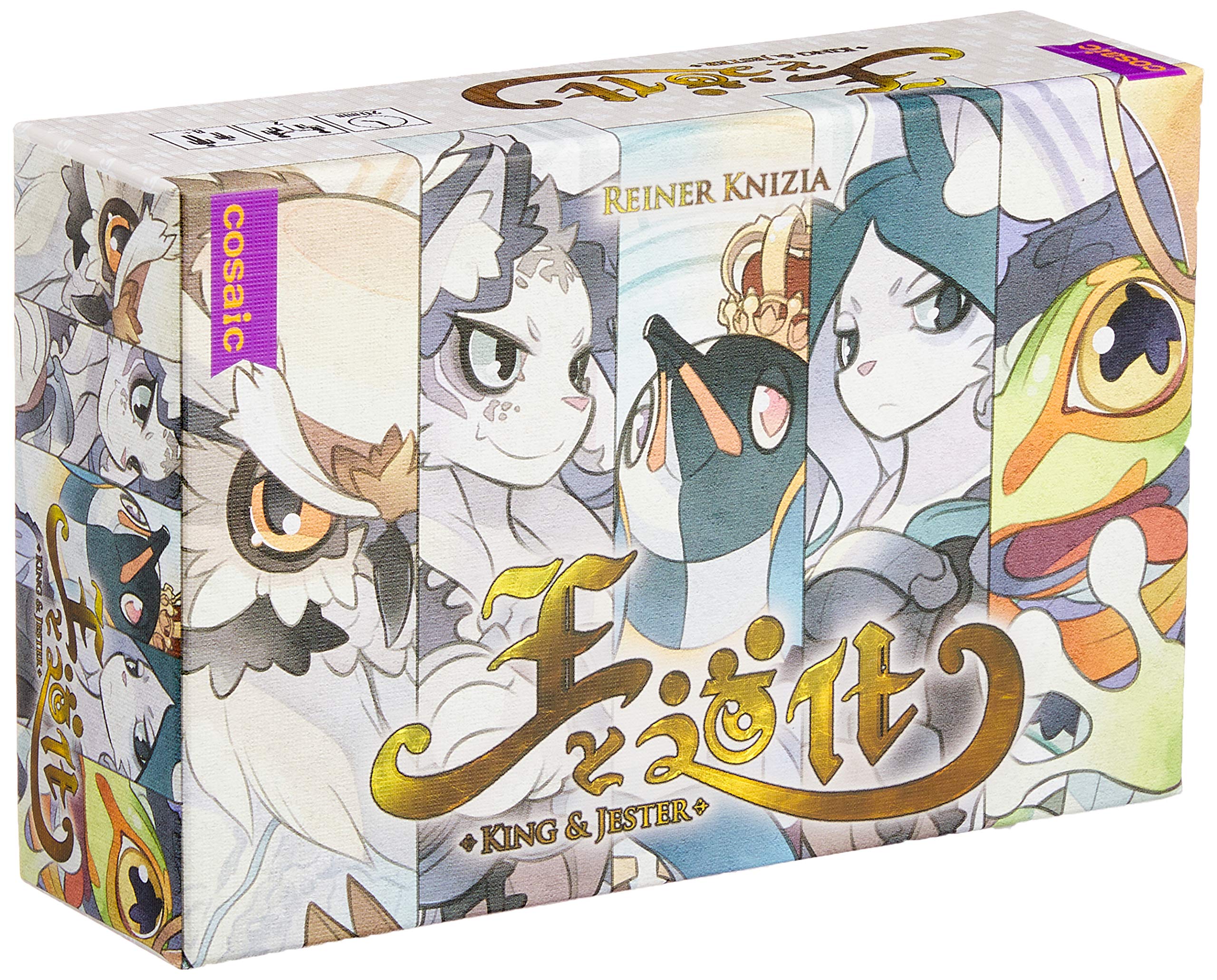 

SNE The King and the Jester 20 ages Board Game Cosaic/Group (2 players, minutes, 8+)