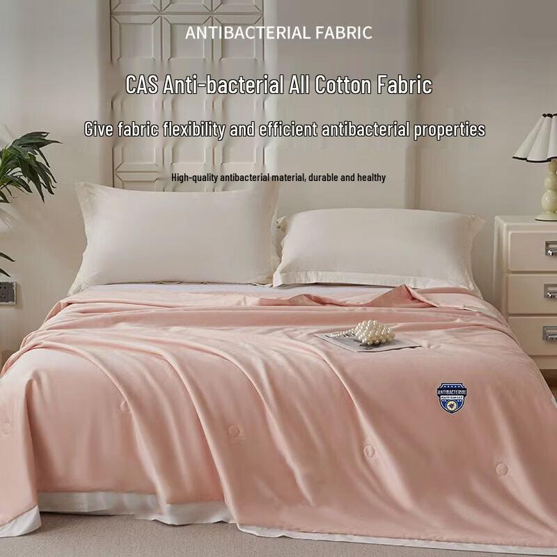 Fang Wang 100% Cotton Antibacterial Summer Quilt