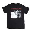 T-shirt Estiva da Uomo Larga a Maniche Corte Stampa Trendy Casual Versatile Girocollo Manica Corta Cotone Puro