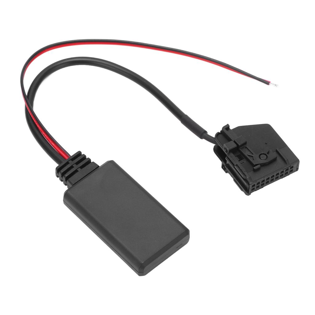 Bluetooth 5.0 Radio AUX IN Adapter Audio Cable Replacement for Mercedes Comand 2.0 Ohne Original TV Tuner