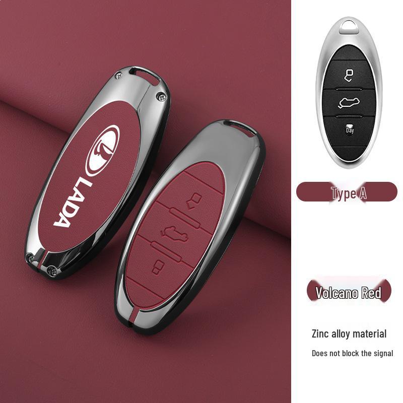 

Lada X-Cross 5 Premium Metal Key Case - Full Coverage Protective Shell for Men Boxed Packaging
