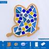 Handmade Butterfly Mosaic Coaster DIY Kit - Children's Craft Set with Creative Glass Tiles