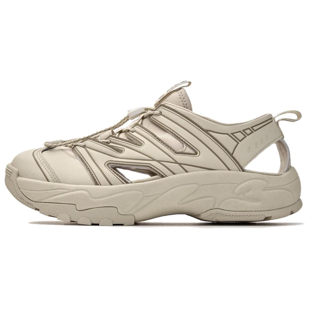 MLB New York Yankees Big Ball Chunky Field Mask Fashion Comfortable Non-Slip Breathable Water Shoes Unisex Shoes Beige 3ASDC0153-50CRS