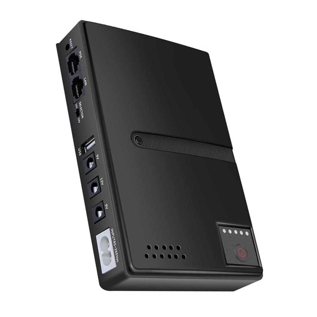 Uninterruptible Power Supply 15V 24V POE 5V 9V 12V USB 18W Output DC UPS Battery Backup for Camera