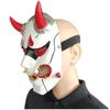 Unikalna żywiczna maska na Halloween z zabawną demoniczną twarzą do cosplayu i na imprezy