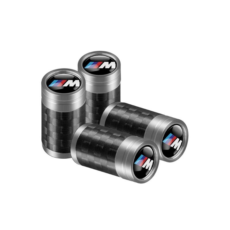 Auto Emblem Wheel Tire Valve Cover Dust Cover For BMW E46 E90 E60 F10 F30 E39 E36 F20 E87 G30 E92 E91 X5 M E90 Car Accessories