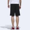 Adidas Originals Trefoil Logo Tape Print Loose Casual Shorts Men Bottoms Black DX4230