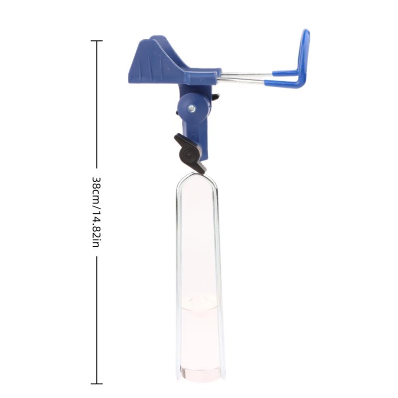 1Pc 360 Degree Adjustable Aluminum Alloy Fishing Rod Holder Folding Fish Pole Stand For Fishing Ground Support