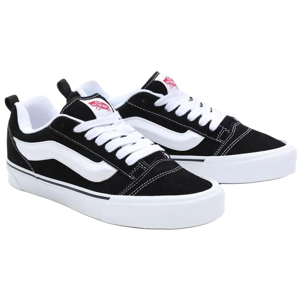 Vans Knu Skool Comfortable Casual Versatile Low-Top Skate Shoes Men sneaker Black VN0009Q6CBT