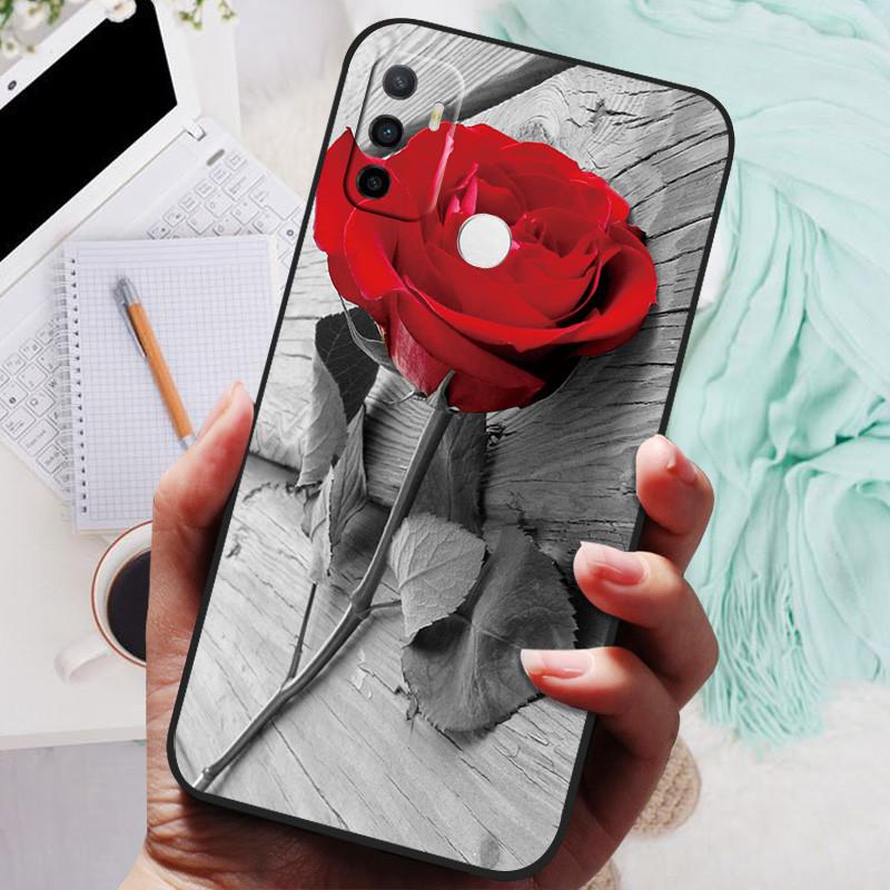 For OPPO A32 A53 A53S 2020 Case Lion Wolf Silicone Soft Back Cover For OPPO A15 A15S A35 Phone Case Protective Shell A53 2022