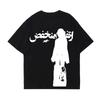 Maiden Retro Y2K Man Goth Straat Emo T-shirt Vrouw Print Dagelijks Esthetisch Harajuku Los Zacht Rock Hip Hop Korte Mouw Kleding