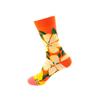 Moyu Trendige Baumwollsocken in Wadenhöhe mit Aufdruck für Damen und Herren – Herbst/Winter Kollektion