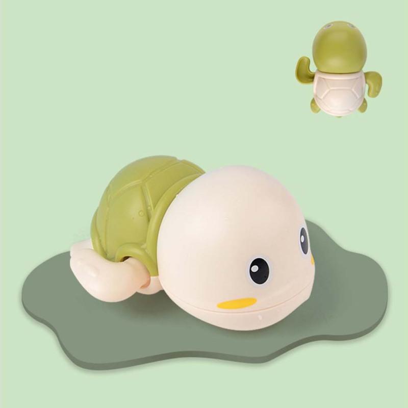 Bath Toys Bathtub Floating Little Turtle Playing In Water Kids Educational Toys For Early Learning
