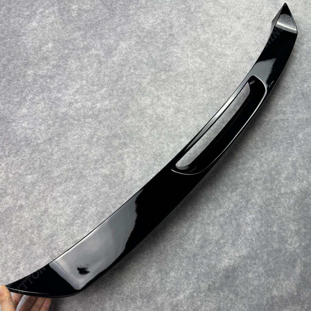 BHP2  Upgrade GTI Style Rear Spoiler Wing For Volkswagen Polo MK5 6R 6C 2009-2017 Rear Trunk Roof Wings Cap Extension Splitter Tuning