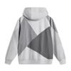 Li Ning Wade Series Comfortable Simple Versatile Spliced Loose Hooded Pullover Sweatshirt Men Sweatshirt AWDV255-5