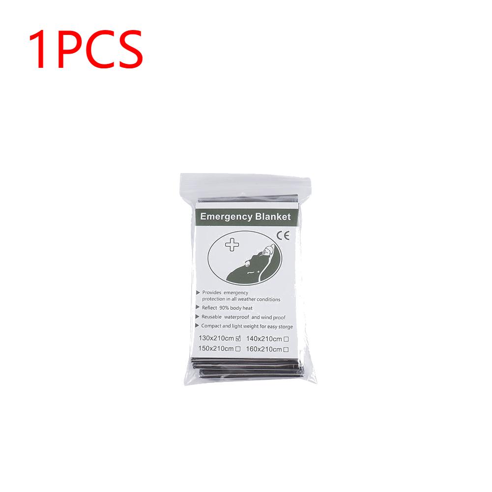 1-20 ШТ. Аварийное одеяло для туризма, кемпинга, выживания, первая помощь, ветрозащитное, теплоизолирующее, спасательное, фольгированное, термо-спасательное одеяло