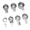 7Pcs Measuring Cups Set Stainless Steel Stackable Multifunctional Metal Nesting Measuring Cups Set for Kitchen Tools