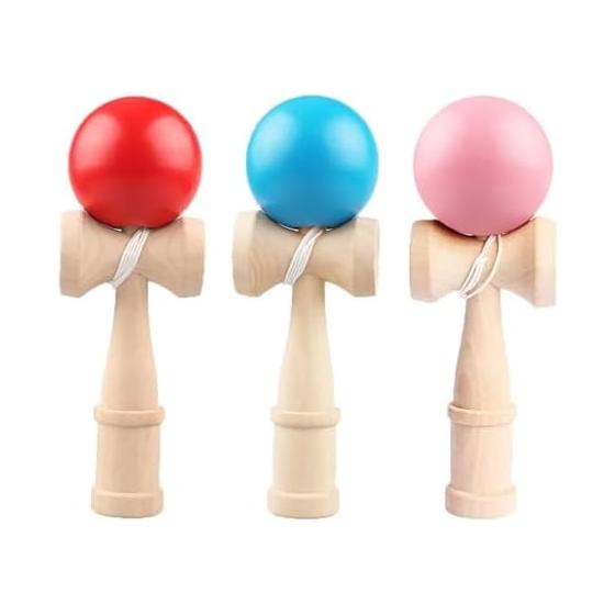 Kendama set of 3 (red, blue, pink) Kendama kendama Kendama classroom practice use competition use