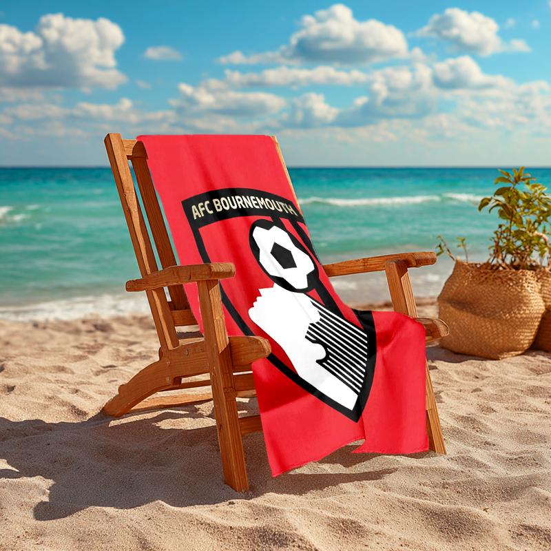 1 Stück Fußballmannschaft (61) Strandtuch, Bequem und Dick, und Schwimm-/Bade-/Picknick-/Campingtuch, Geeignet für Meeresstrand