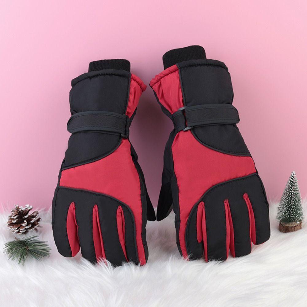 Touch Screen Snowboard Gloves Non-Slip Winter Gloves Comfortable Riding Gloves Winter Sports