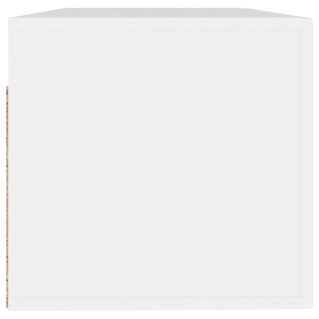 Vidaxl Wall Cabinet, White, 100X36.5X35 Cm, Wood-Based Material