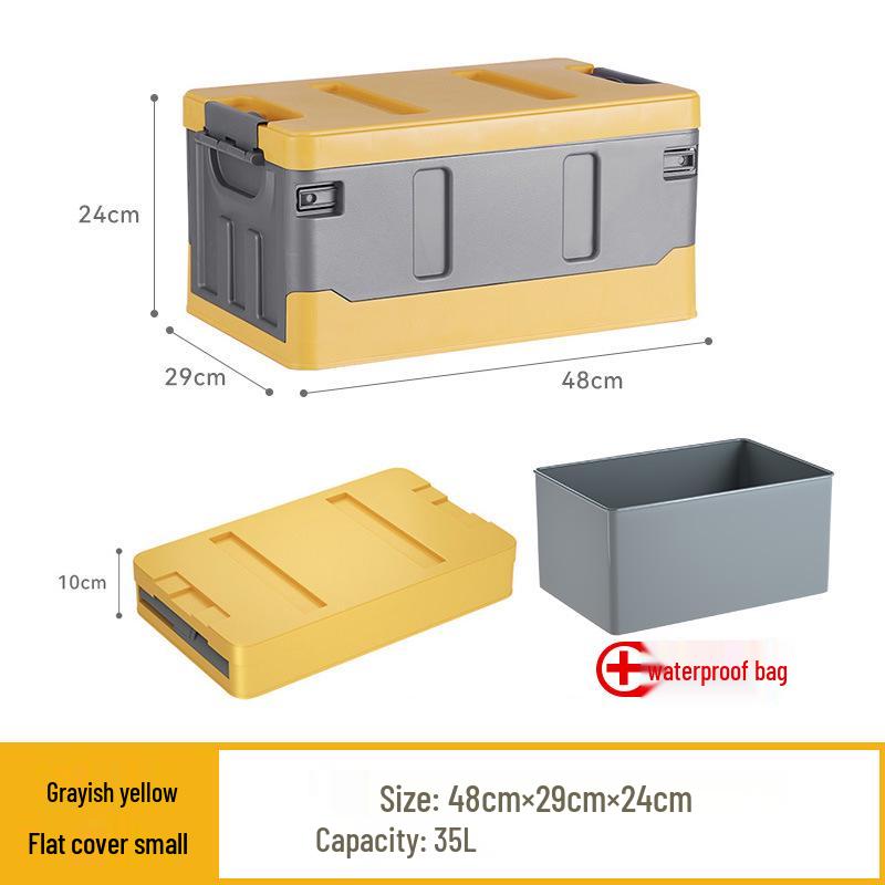 Organizator pliabil pentru depozitare camping portbagaj auto