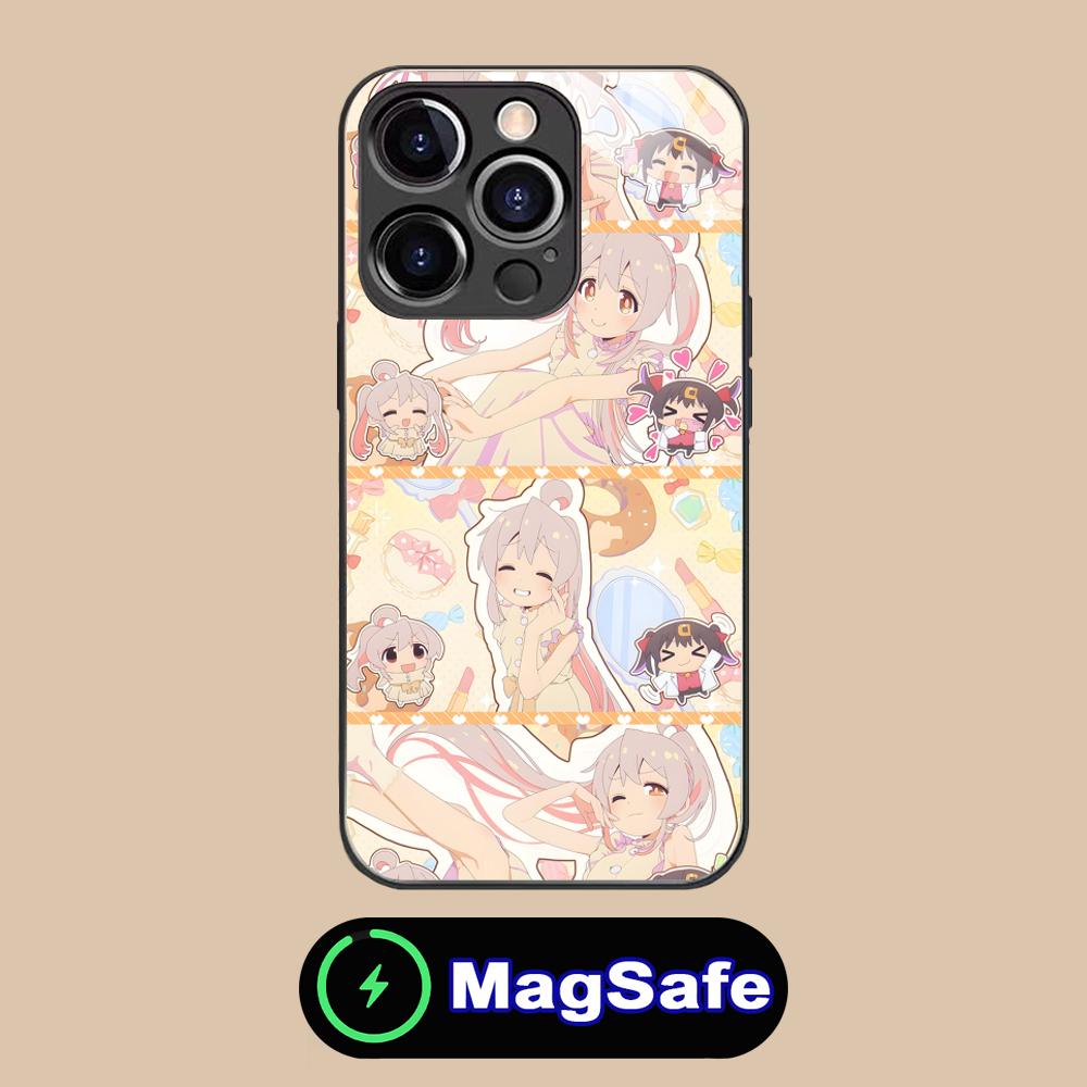 Anime Mahiro Oyama Onimai Phone Case for iPhone 17 16 15 14 13 12 11 Air Pro Max Plus Mini MagSafe Glass Colorful Cover Luxury