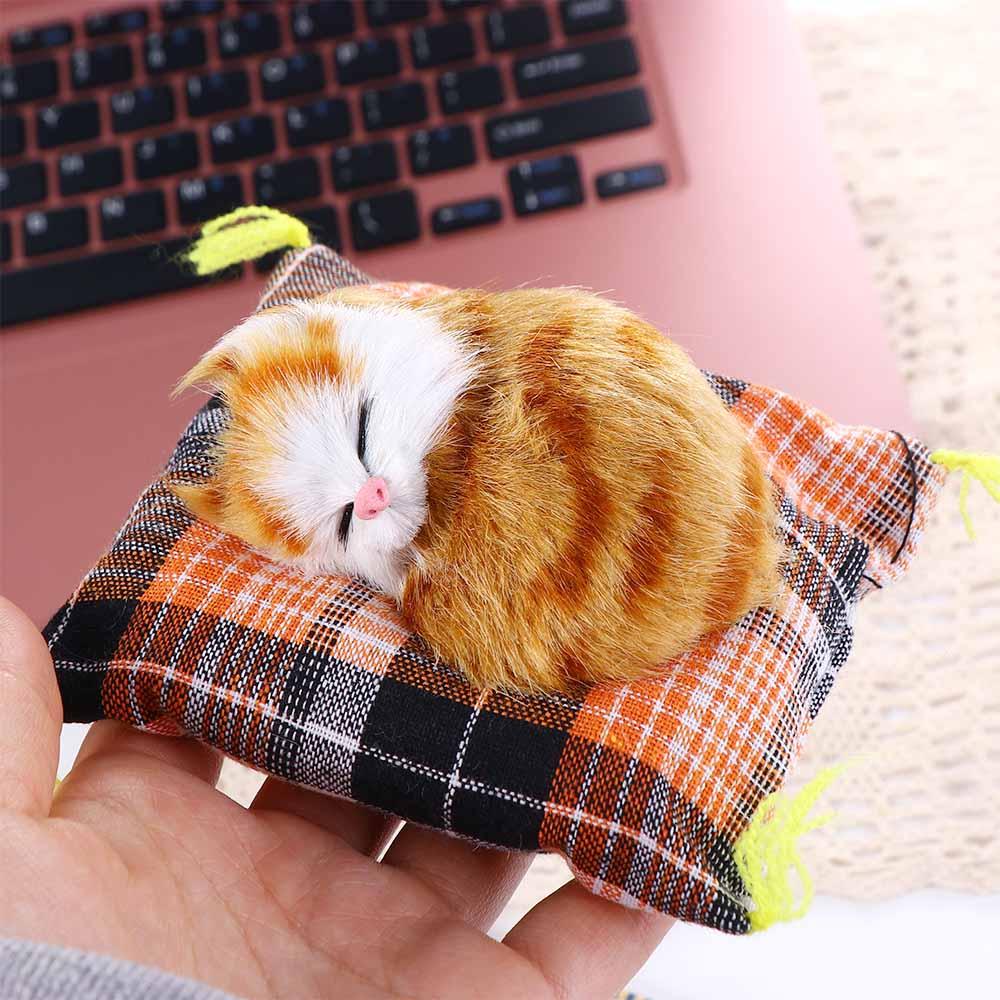 Birthday Gift Creative Creative Decoration Cat Ornaments Simulation Cat Plush Cats Fake Cats