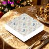 20pcs Disposable Napkins with Bird Pattern Print for Wedding,Parties,and Daily Use for Thanksgiving Fall Christmas Table Decoration