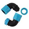 Robust 2 Pcs Quick Connect Elbows for Car Wash and For Gardening Needs