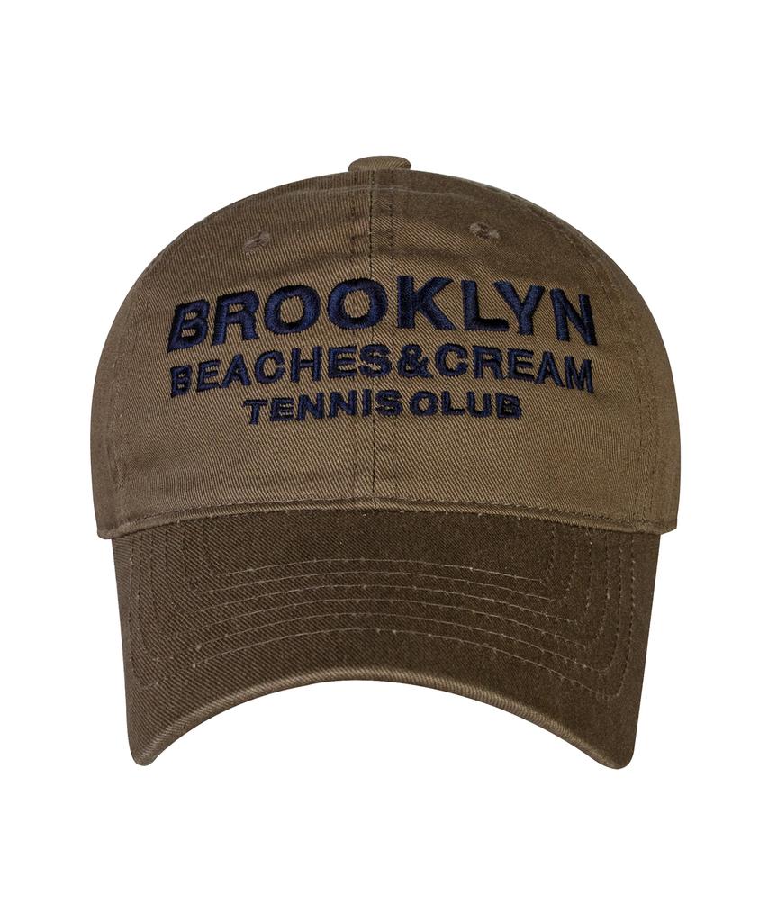 Bichiseuaenkeulim Brooklyn Tennis Club Ball Cap-Khaki