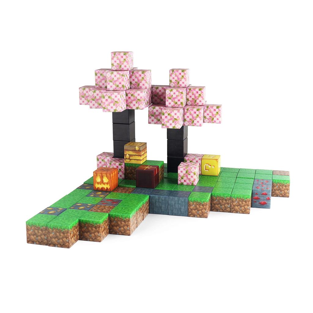 Pixel World Magnetic Building Block Assembly Toy Decompression Children'S Educational Toys 25Mm Size