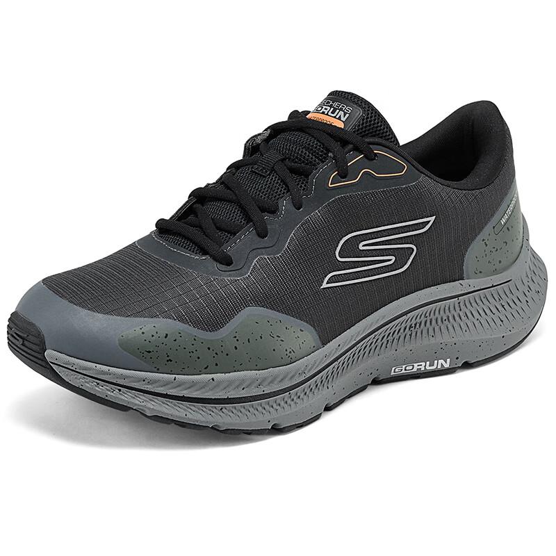 Skechers Go Run Pohodlné nízké běžecké boty Pánské tenisky Černá Šedá 220874C-CHAR