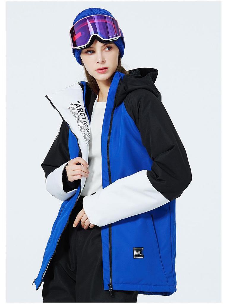 Unisex-Winterskianzug: Winddichte, Wasserabweisende, Verdickte und Warme Snowboard- und Skikleidung