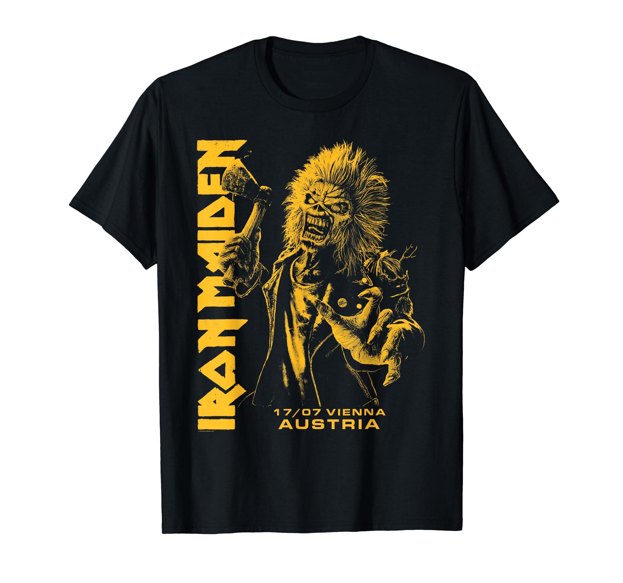 Футболка Iron Maiden Run For Your Lives Tour Вена