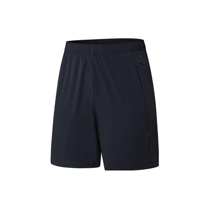 

SAUCONY Однотонные карманные шорты средней посадки с прямыми штанинами для спорта мужские шорты Черные SC2239016-1 S