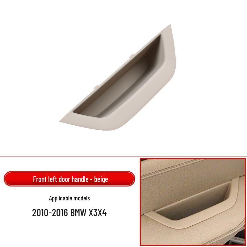 Enhanced BMW X3 Door Handle Inner Cover & X4 Armrest Storage Box with Improved Material & Non-Sticky Finish.