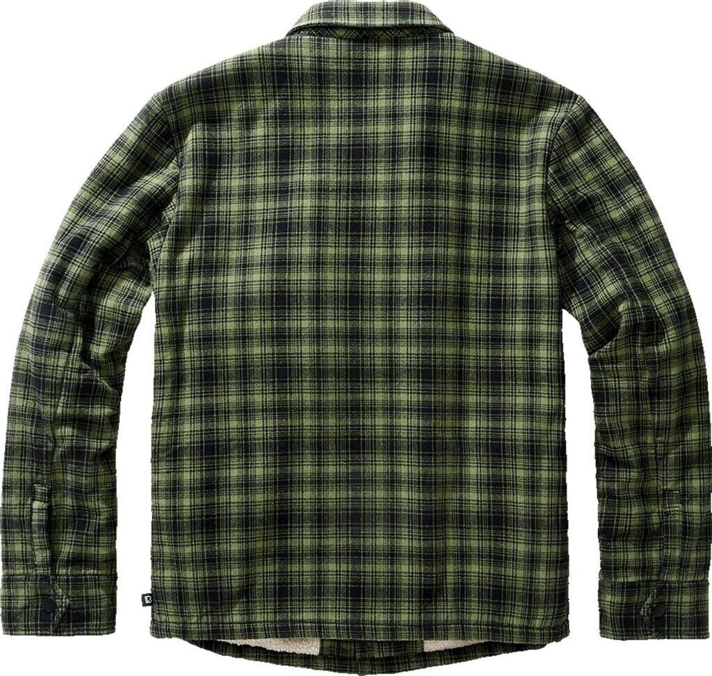 Mid-season Jacket Brandit Classic Sherpa Jacket Olive Black Checkered