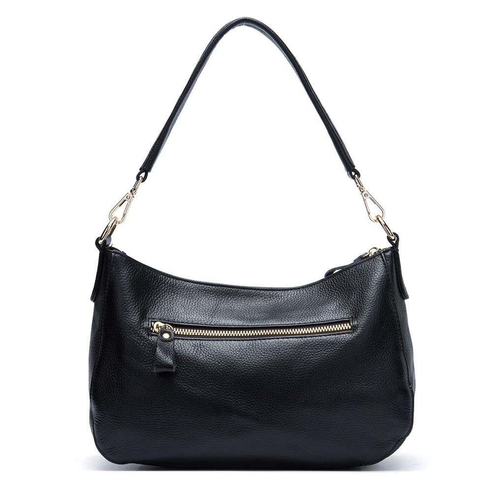 100% skórzana torebka damska na ramię moda Casual Tote Ladies Messenger Crossbody torebka elegancki urok torebki damskie