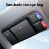 Multifunctional Car Sunshade Organizer Universal Vehicle Eyeglass Holder Driving License Pouch - Automotive Accessory