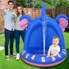 Baby Pool with Sunshade Inflatable Elephant Pool with Canopy And Water Sprinkler