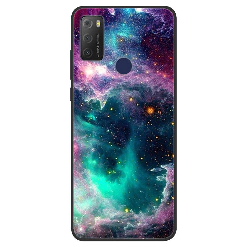 For TCL 20Y Case Girl Cat Flower Soft Silicone Back Wolf Shell for TCL 20E 6125F Fundas Phone Cover For TCL20Y 6156D 20 E Coque
