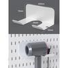 E-sports Pegboard Wall Display: DIY Headphone, Keyboard, Jay Chou Photo Storage, Punch-Free Mount Rack