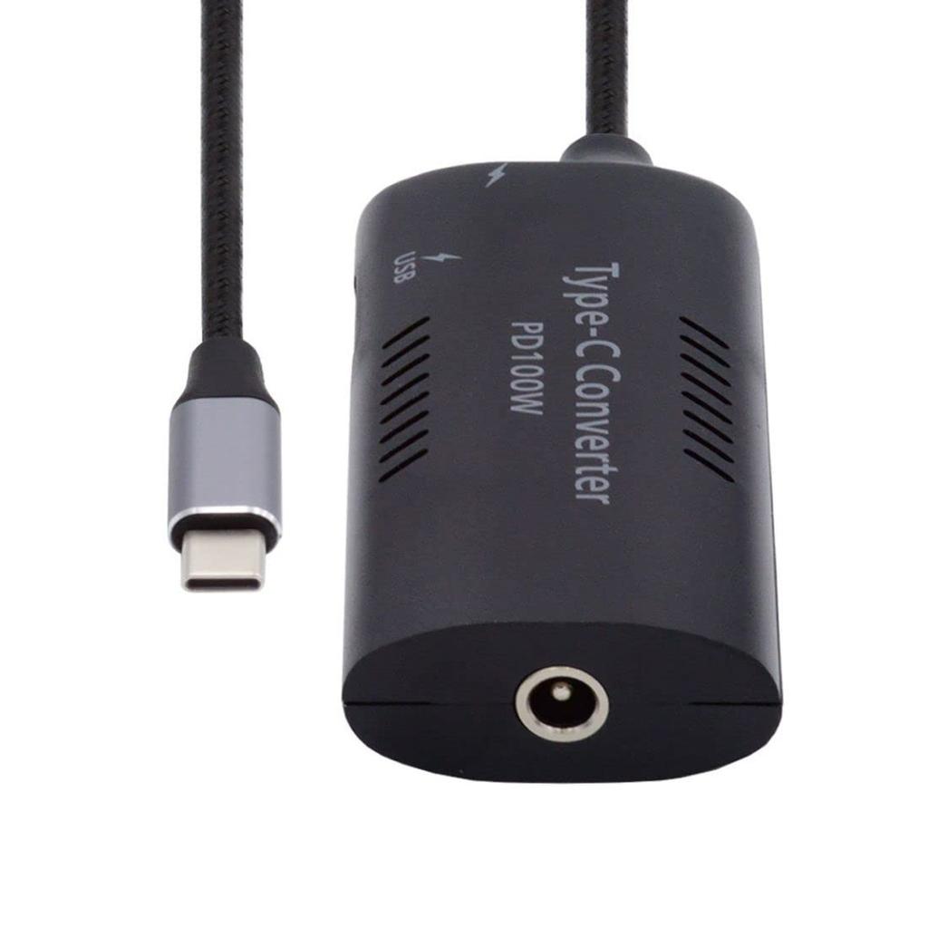 Chenyang USB C Power DC Power USB C Type C Type A PD Charging Cable Adapter Converter, Supply, 5.5x2.5mm Input, 100W, 15W, 12W, Output, Emulator,