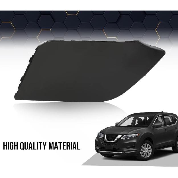 PIT66 Front Bumper Tow Hook Cover Compatible with 2017 2018 2019 2020 Nissan Rogue 622A0-6FL0H